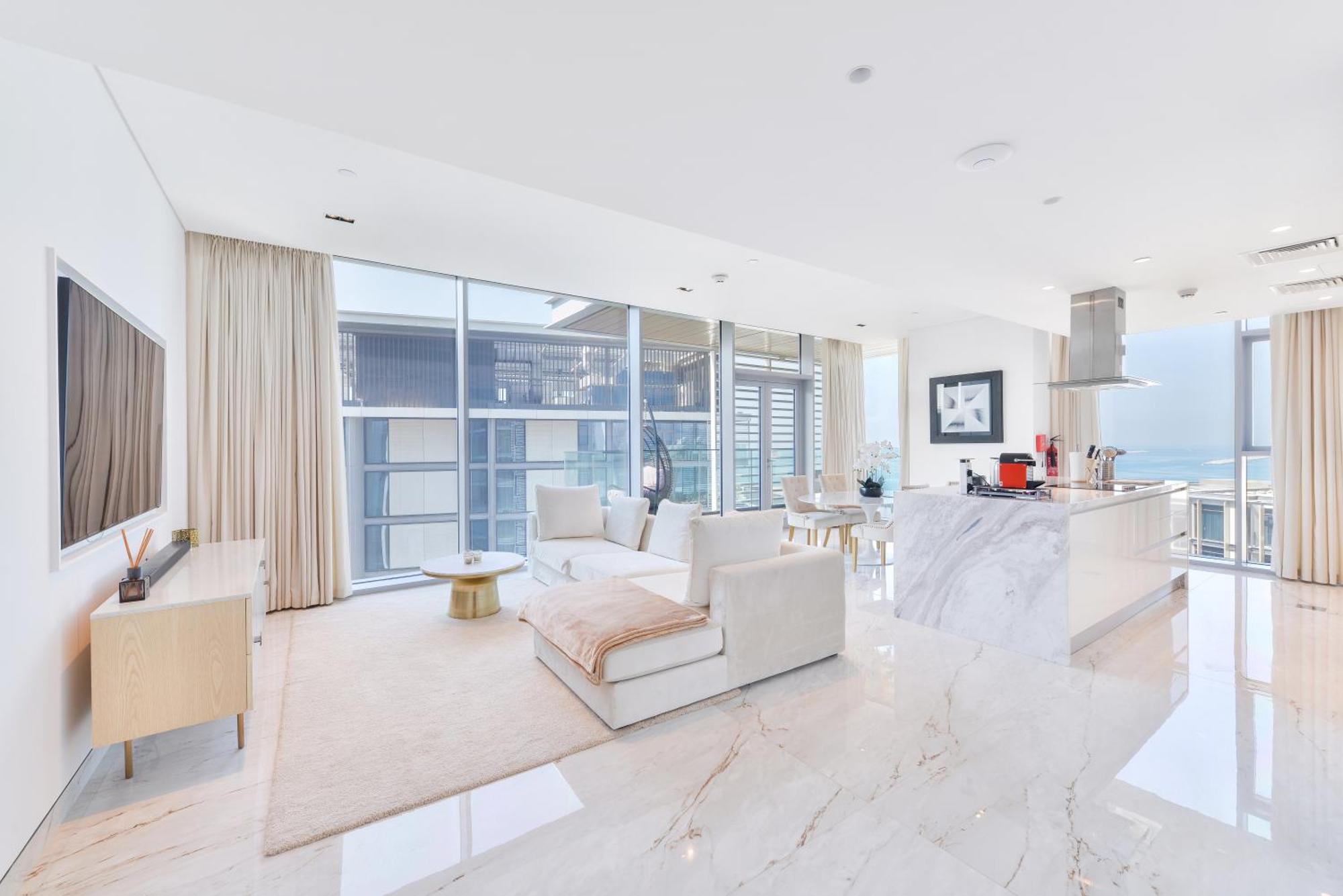 Premium 2+ 1 Bedroom Condo In The Heart Of Bluewaters Island Dubai Dış mekan fotoğraf